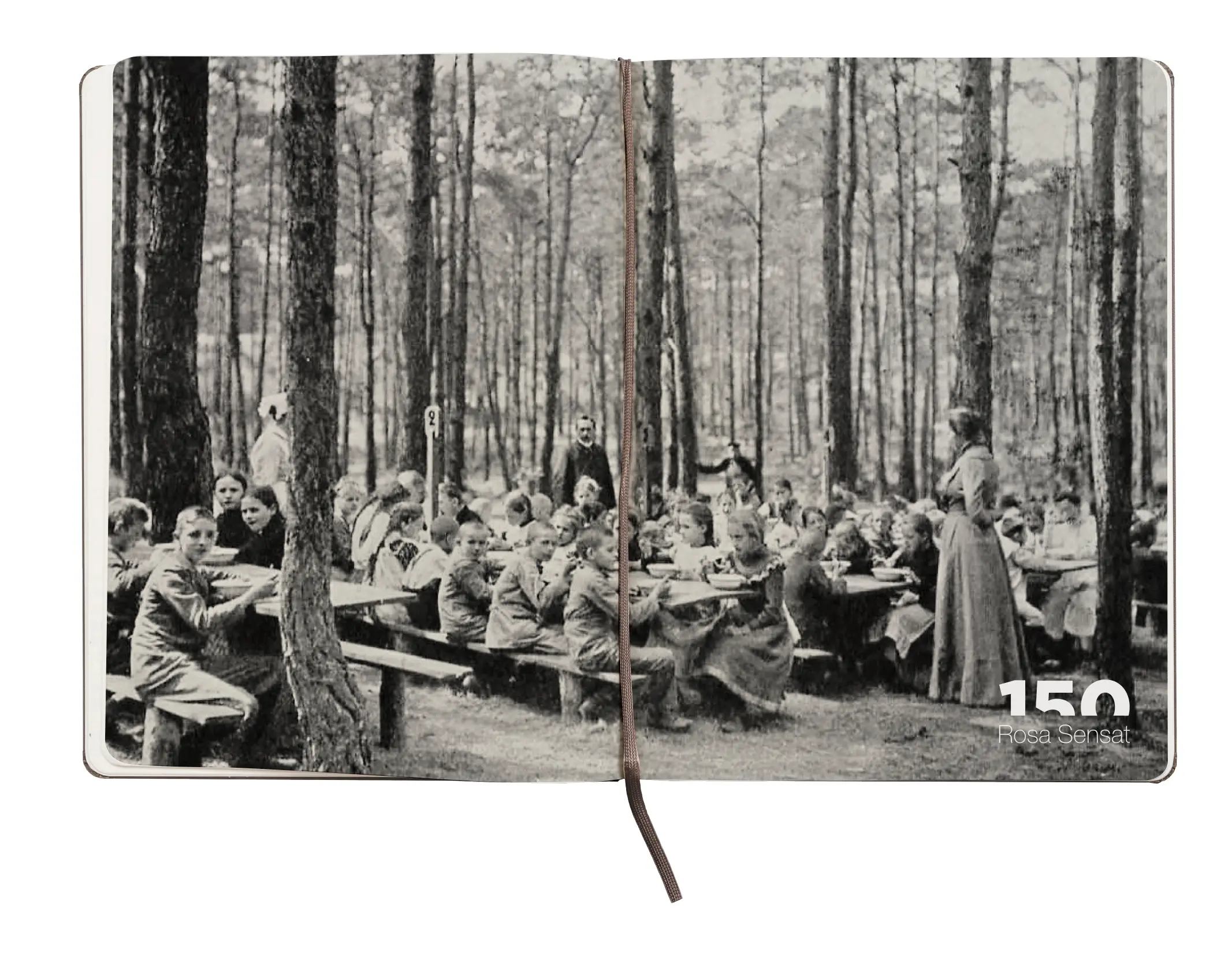 «La meva curiositat em va portar a visitar tota mena d’institucions, des de l’escola de pàrvuls fins a la universitat, amb tota la sèrie d’obres complementàries i socials que perfeccionaven i enriquien l’obra educativa.»