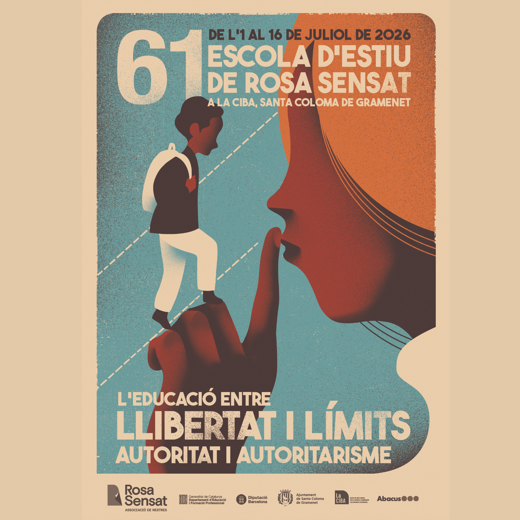 Presentació del cartell de la 61a Escola d’Estiu de Rosa Sensat