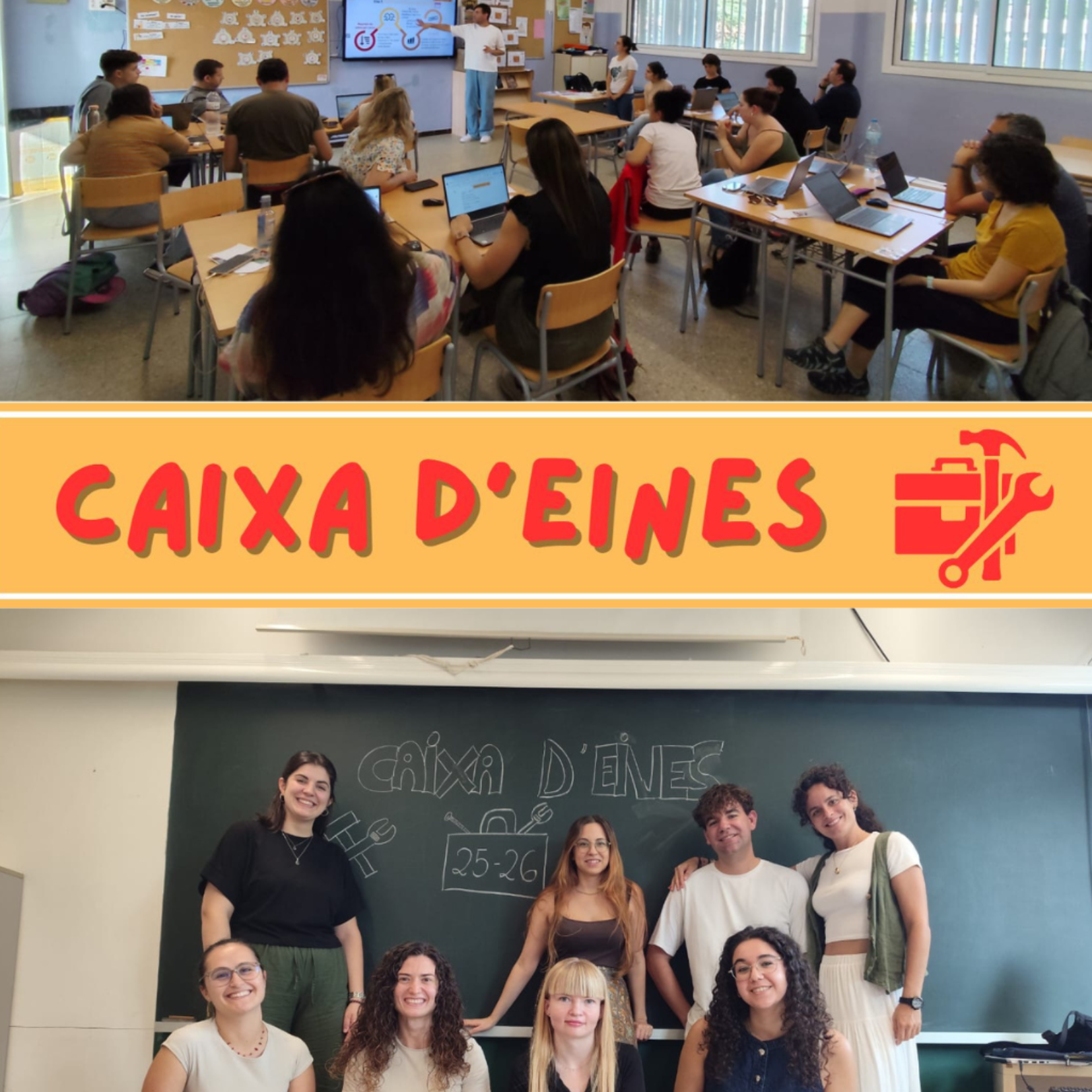 [6 de maig] Tastet del grup Caixa d’Eines: eines concretes per a la docència. 