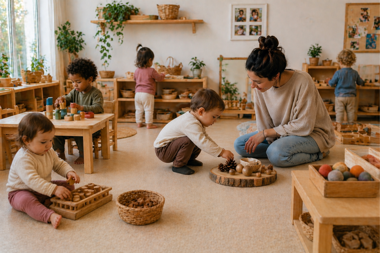 Espais que eduquen: mirada, materials i acompanyament a la petita infància (0-3)