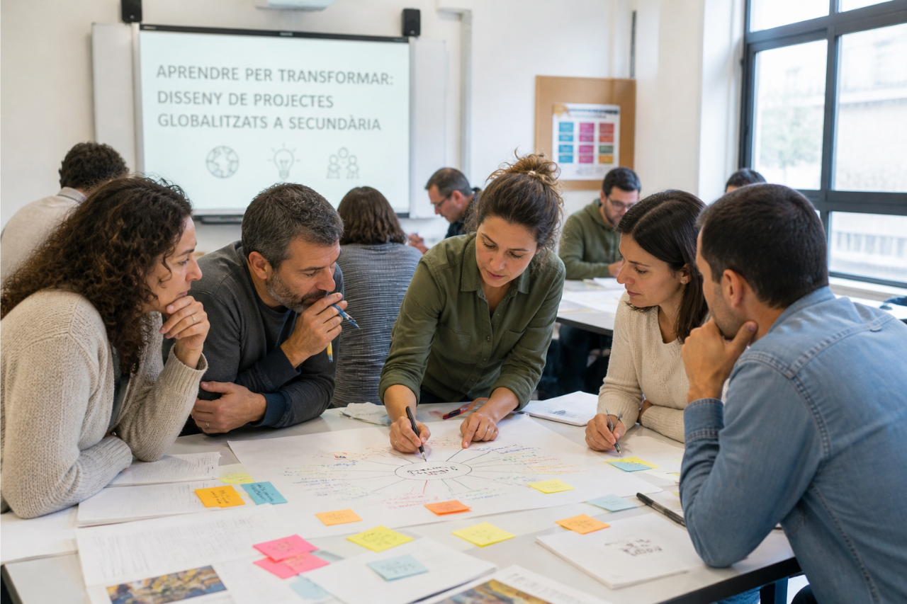 Aprendre per transformar: disseny de projectes globalitzats a secundària