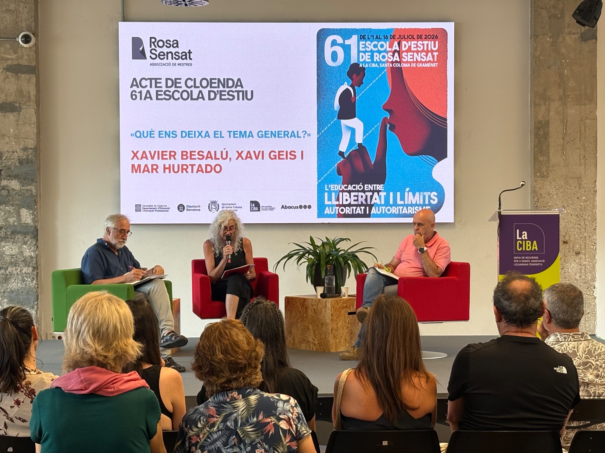 La 61a Escola d'Estiu tanca, però el debat continua