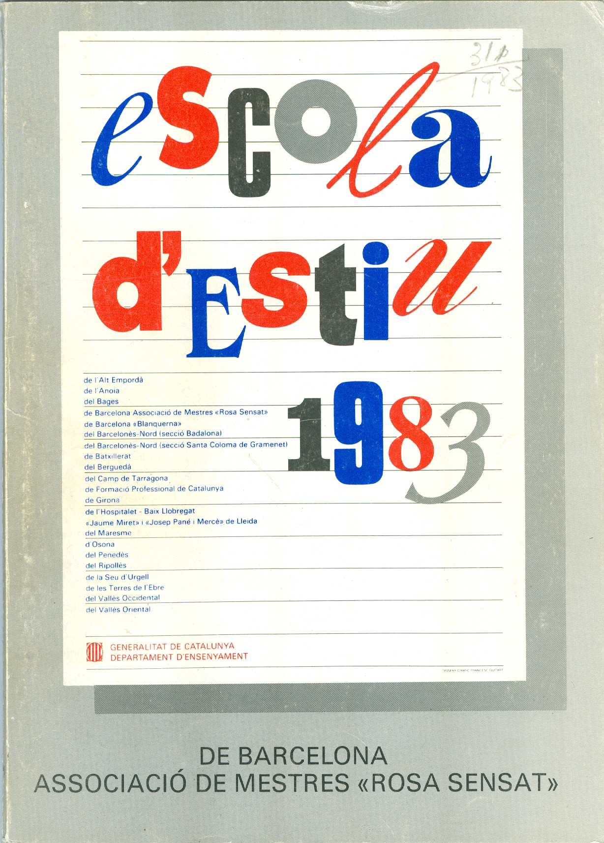 1983 – 18ª Escola d’Estiu