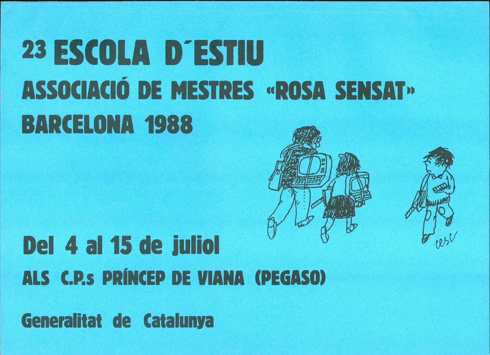 1988 – 23ª Escola d’Estiu