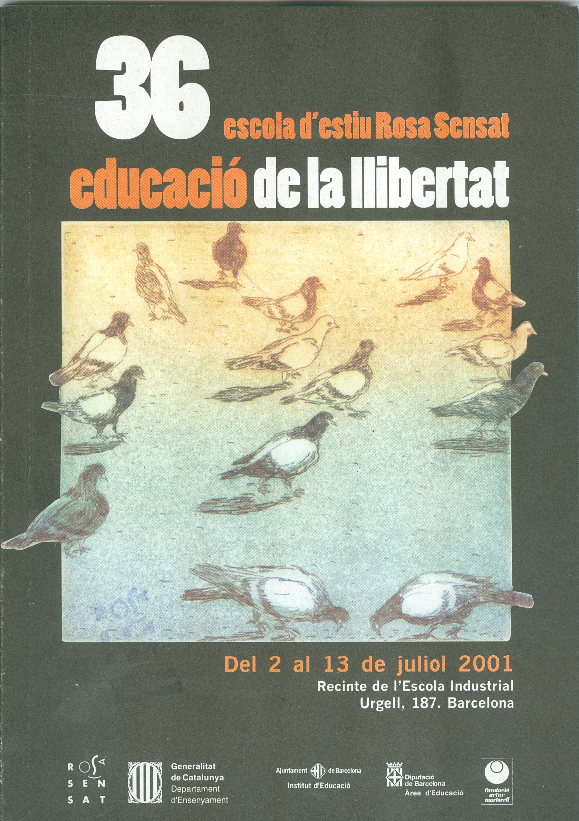 2001 – 36ª Escola d’Estiu