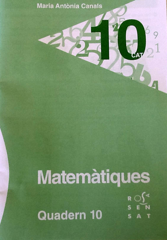 Matemàtiques. Quadern 10