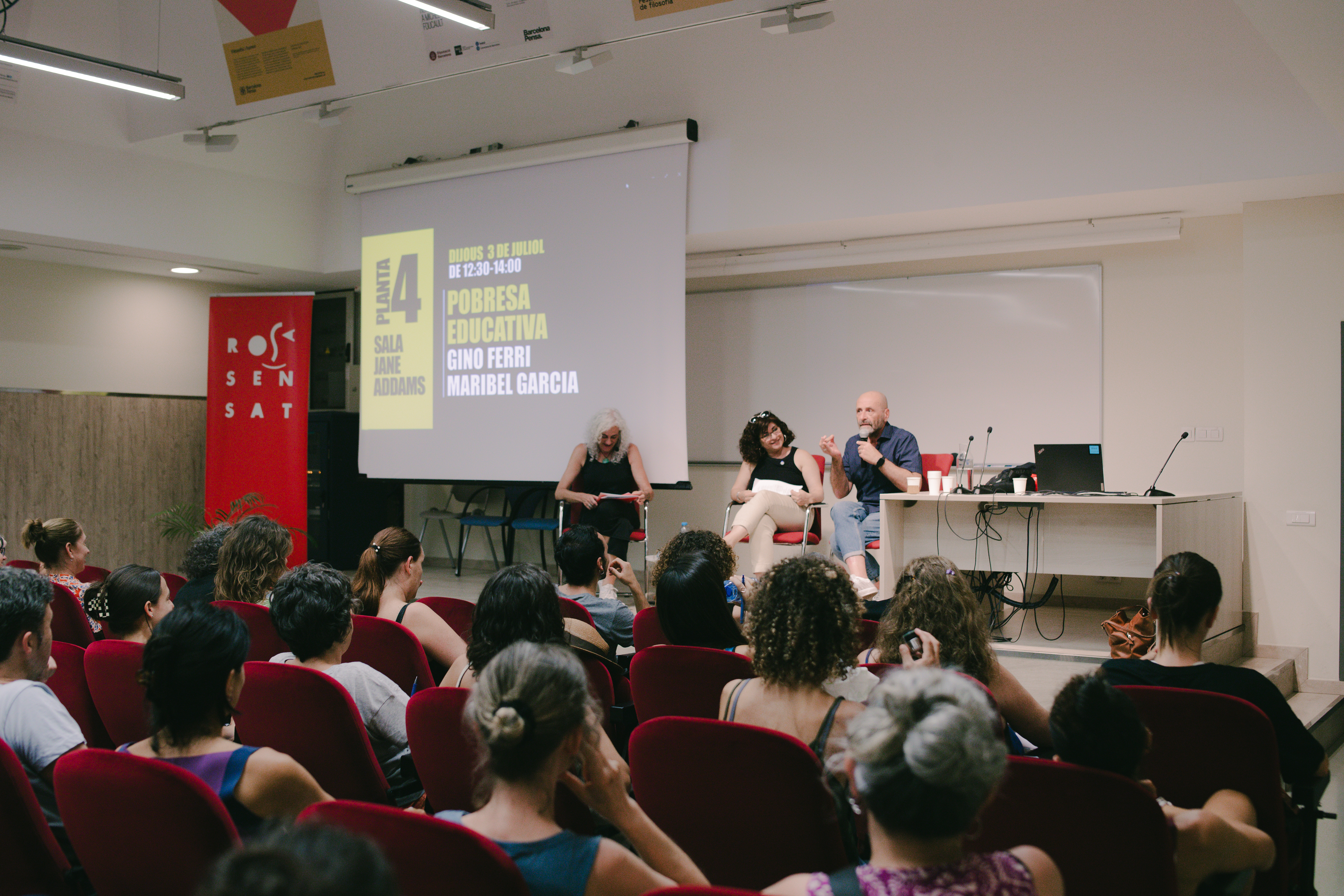 Pobresa educativa amb Gino Ferri i Maribel Garcia