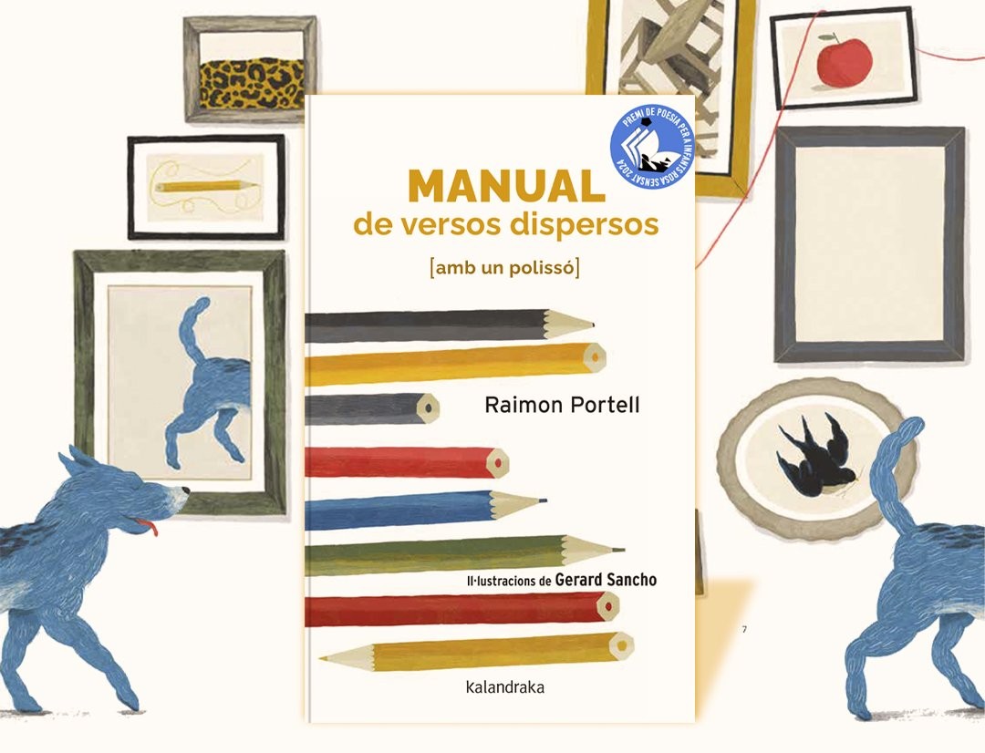 'Manual de versos dispersos [amb un polissó]' de Raimon Portell ha estat seleccionat com un dels millors llibres d’autoria catalana de 2024