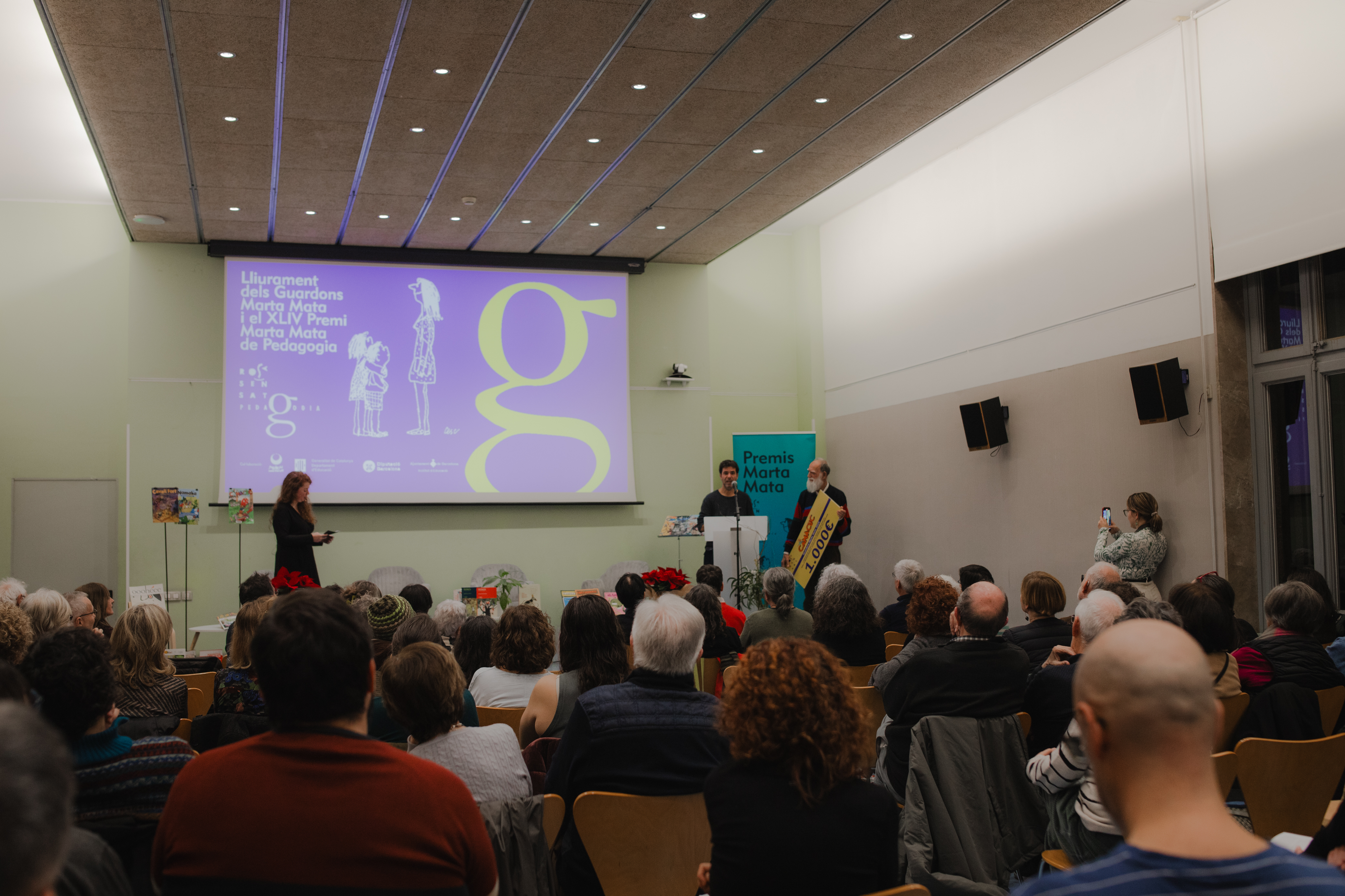 Lliurament dels Guardons Marta Mata i del XLIV Premi Marta Mata de Pedagogia 2024