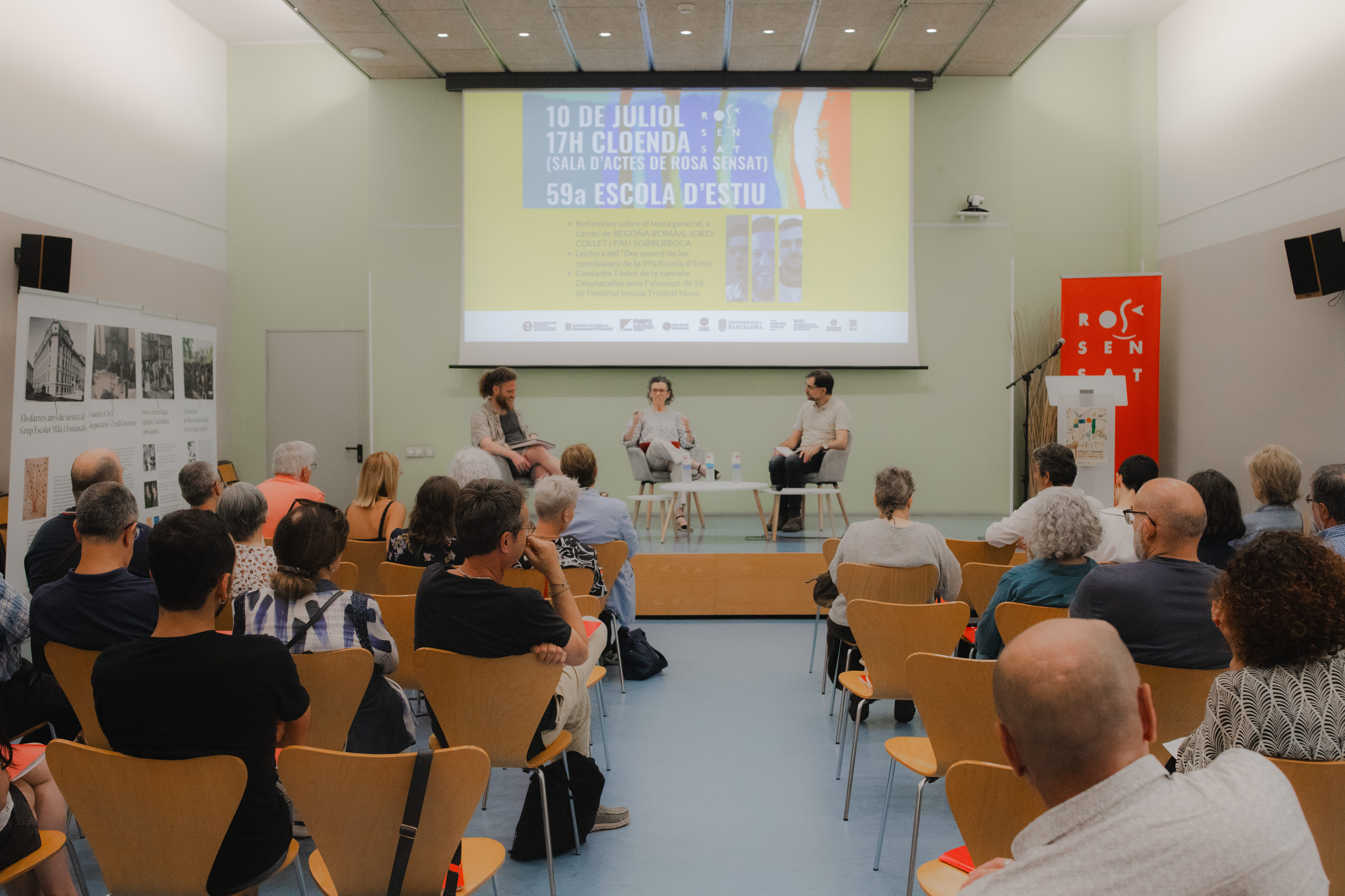 El colofó de la 59 edició de l'Escola d'Estiu