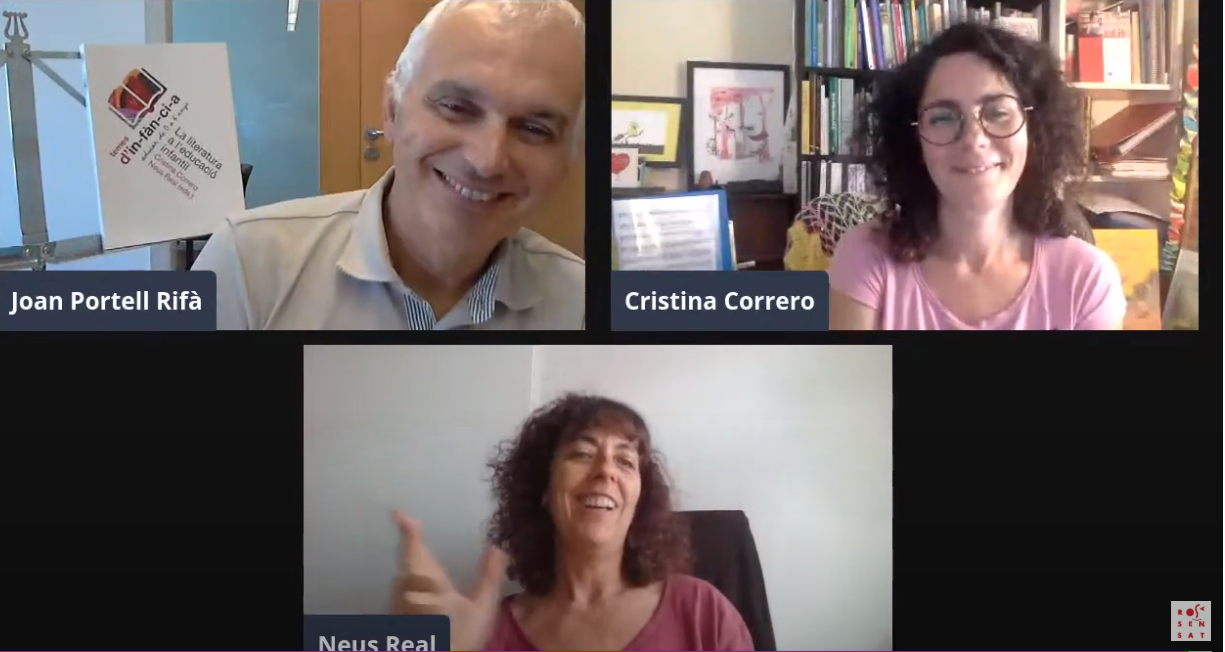 [Vídeo] Literatura i primeres edats, amb Cristina Correro i Neus Real