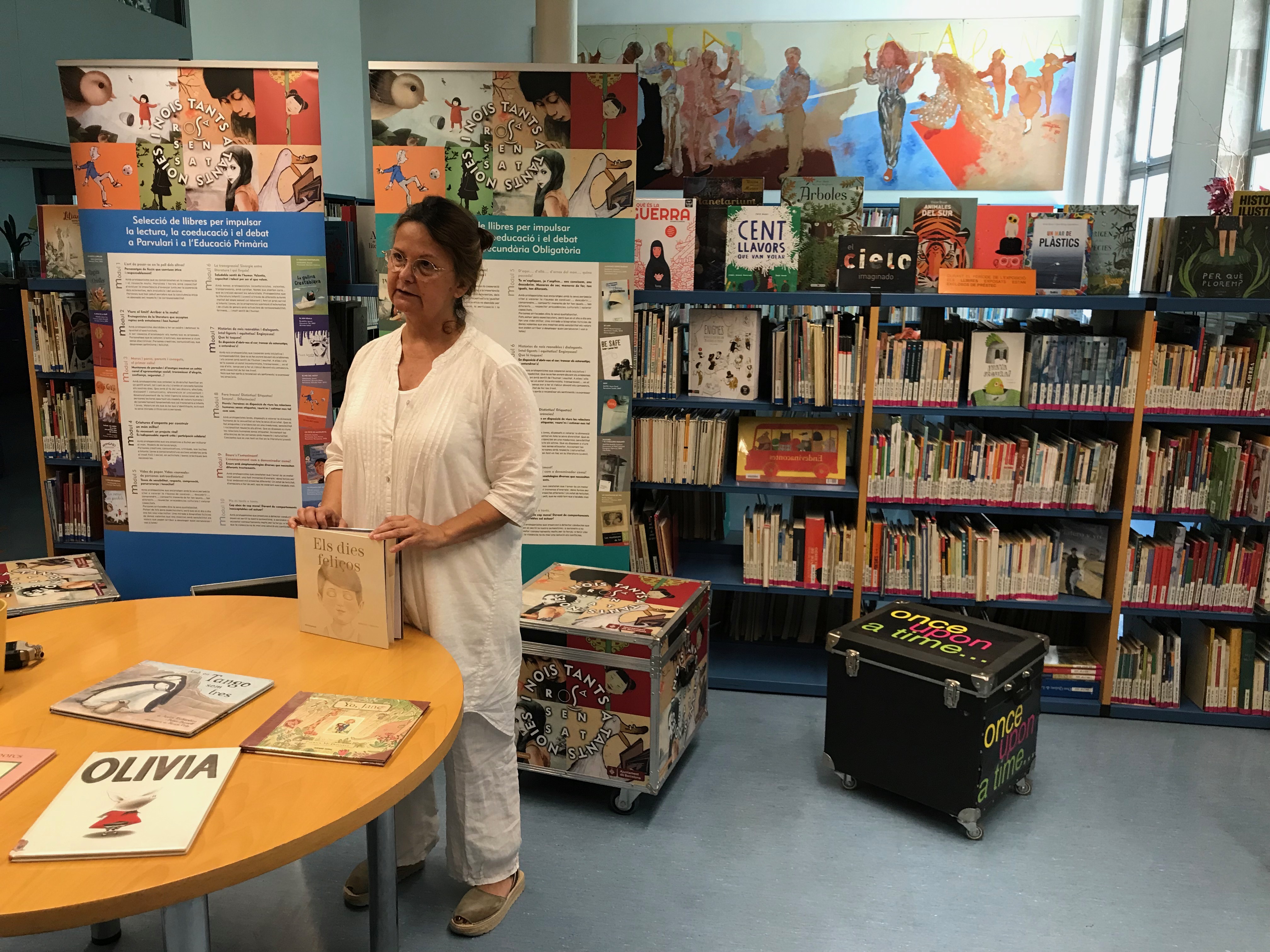 “En literatura infantil ens falten noies valentes, decidides i alegres, i nois amb sensibilitats especials”