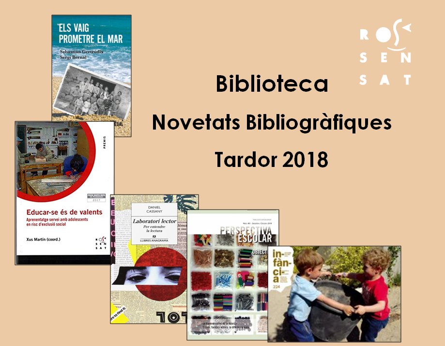 Consulta les novetats bibliogràfiques d'aquesta tardor