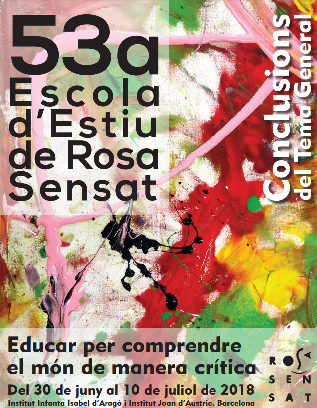 L'Escola d'Estiu, un temps per compartir, reflexionar, conèixer, créixer, conviure, aportar, rebre, implicar-se...