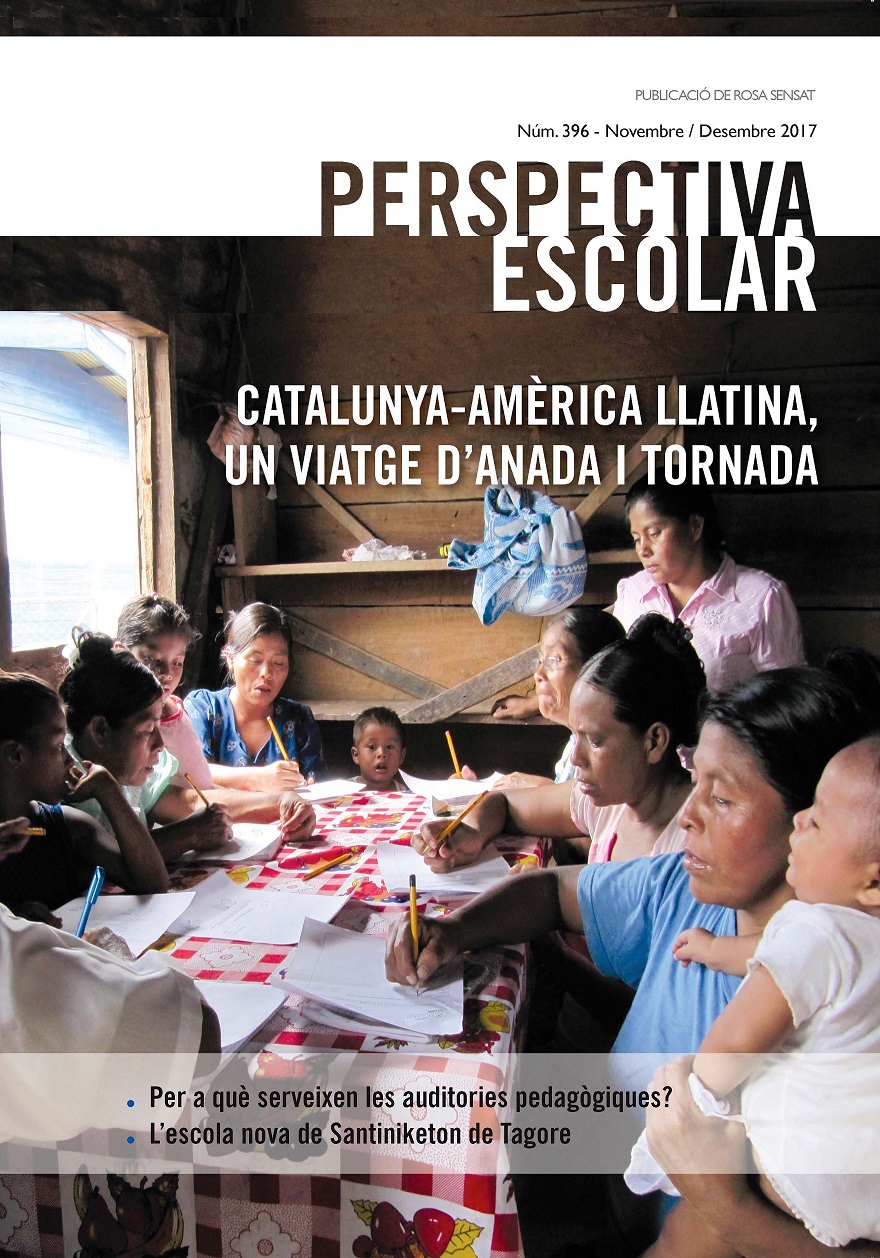 Catalunya-Amèrica llatina, un viatge d’anada i tornada, títol del monogràfic de PE 396