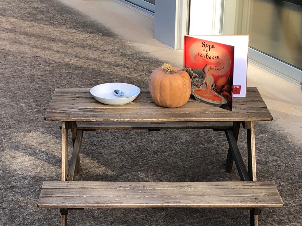 Escola 3-6. Tresors literaris al jardí. Connexions entre llibres, objectes i espais