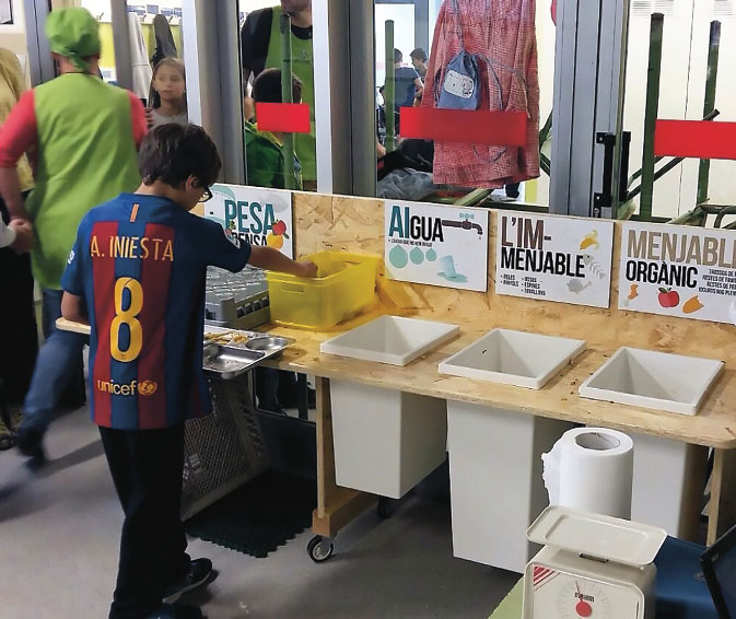 Alimentació sostenible. Menjadors escolars en primera línia educativa