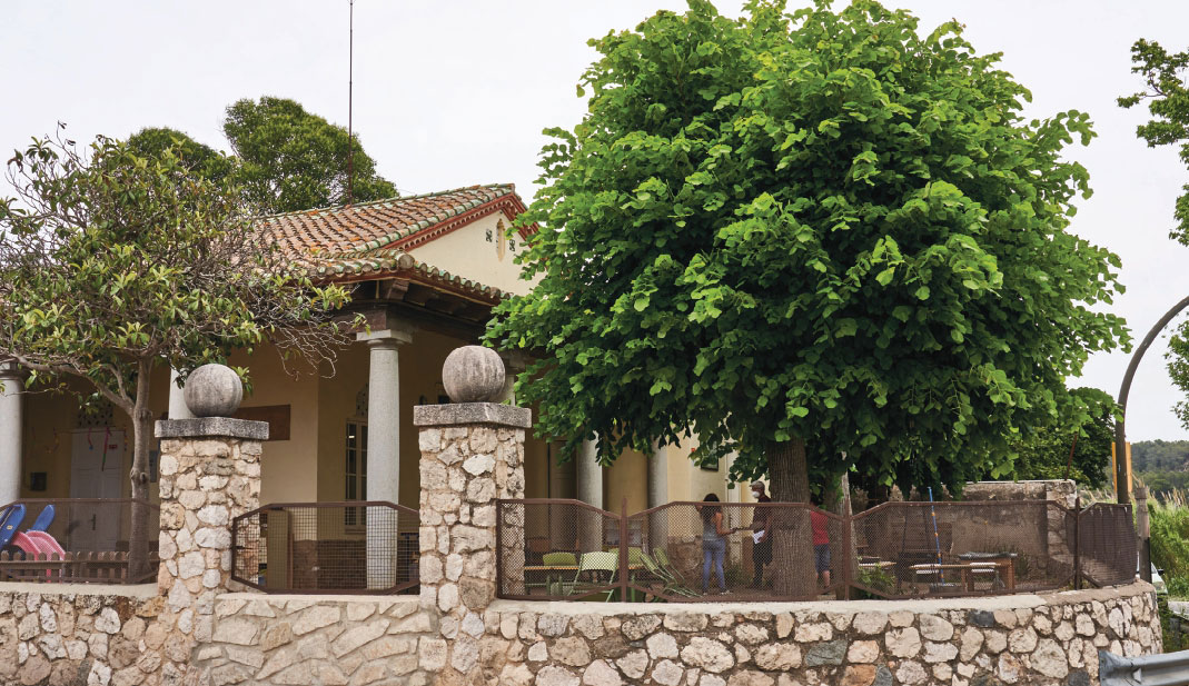 Geografia de l'educació. l’escola els Til·lers de la Masó