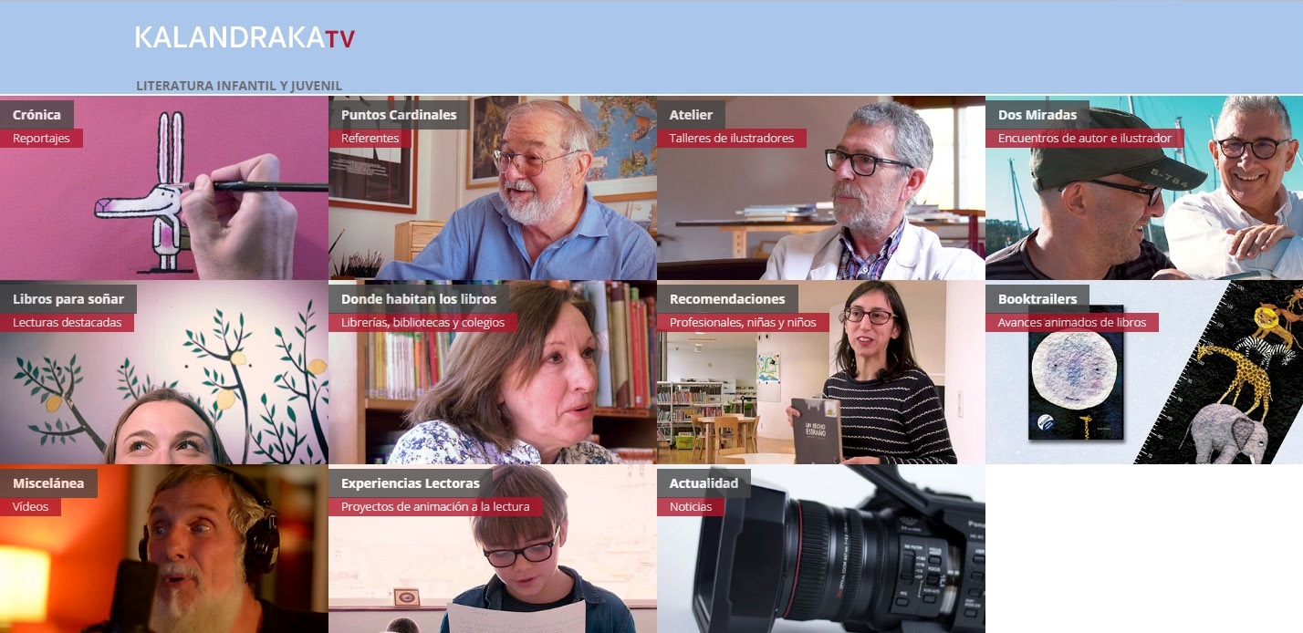 Mediateca. Kalandraka TV