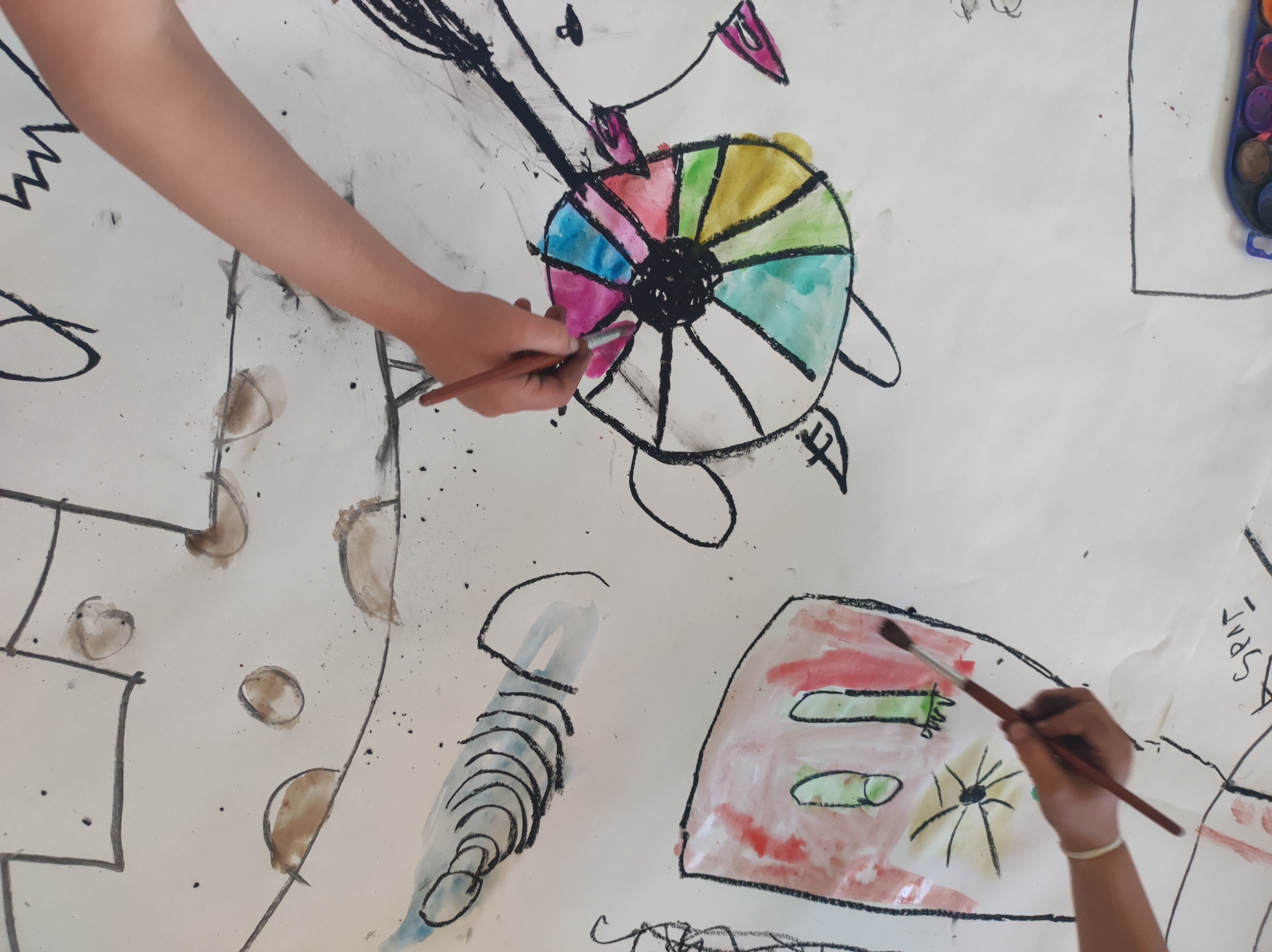 Experiències. Fer un dibuix o dibuixar?