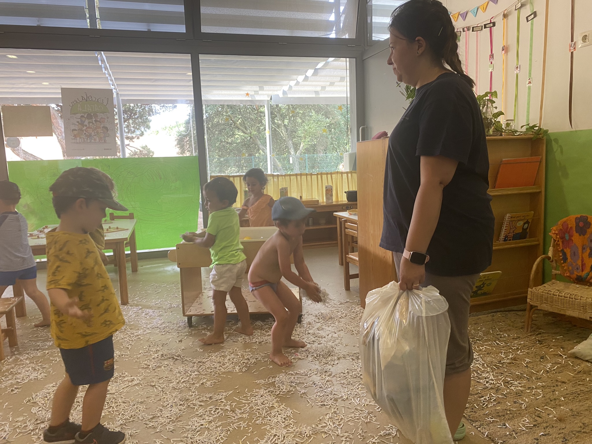 Escuela 0-3. ¿Dónde vas, Amàlia?  Esas pequeñas cosas que hacen feliz a un niño
