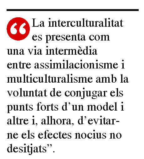 5. INTERCULTURALITAT. Identitat i cohesió social