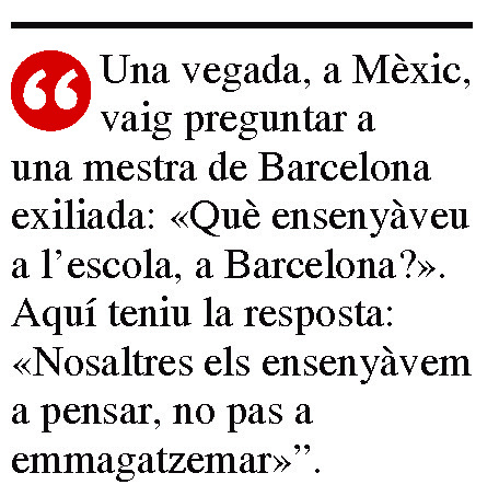 11. L’EXILI DELS MESTRES. Riquesa per a uns, pobresa per a altres