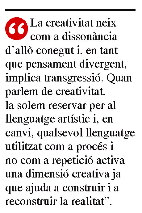18. CREATIVITAT. Dissonància, divergència i transgressió