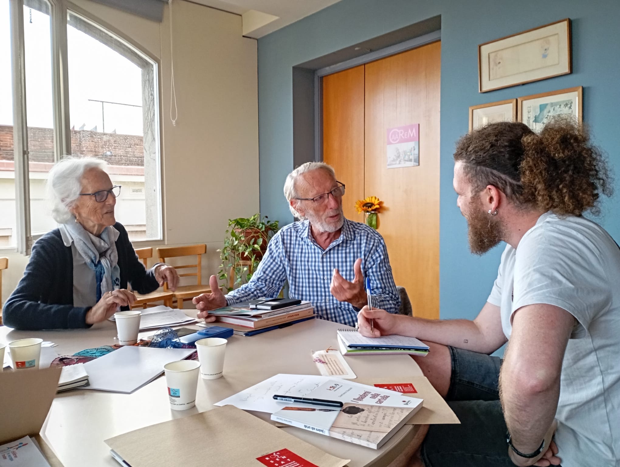 L’entrevista. «La vida diària i els gestos de la quotidianitat donen estructura al dia» Conversa amb amb Penny Ritscher i Gianfranco Staccioli
