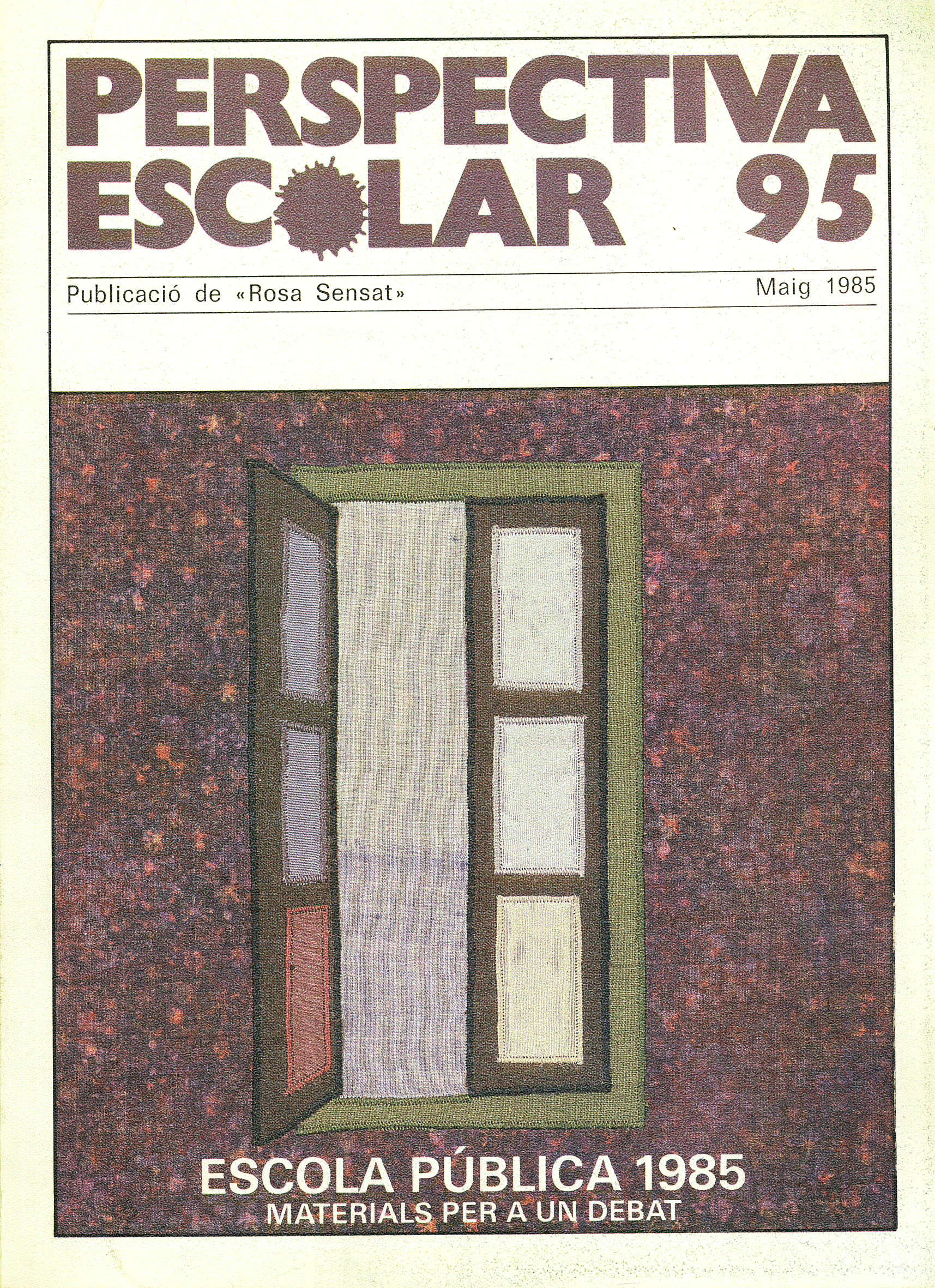 Escola pública 1985. Materials per a un debat Núm. 95