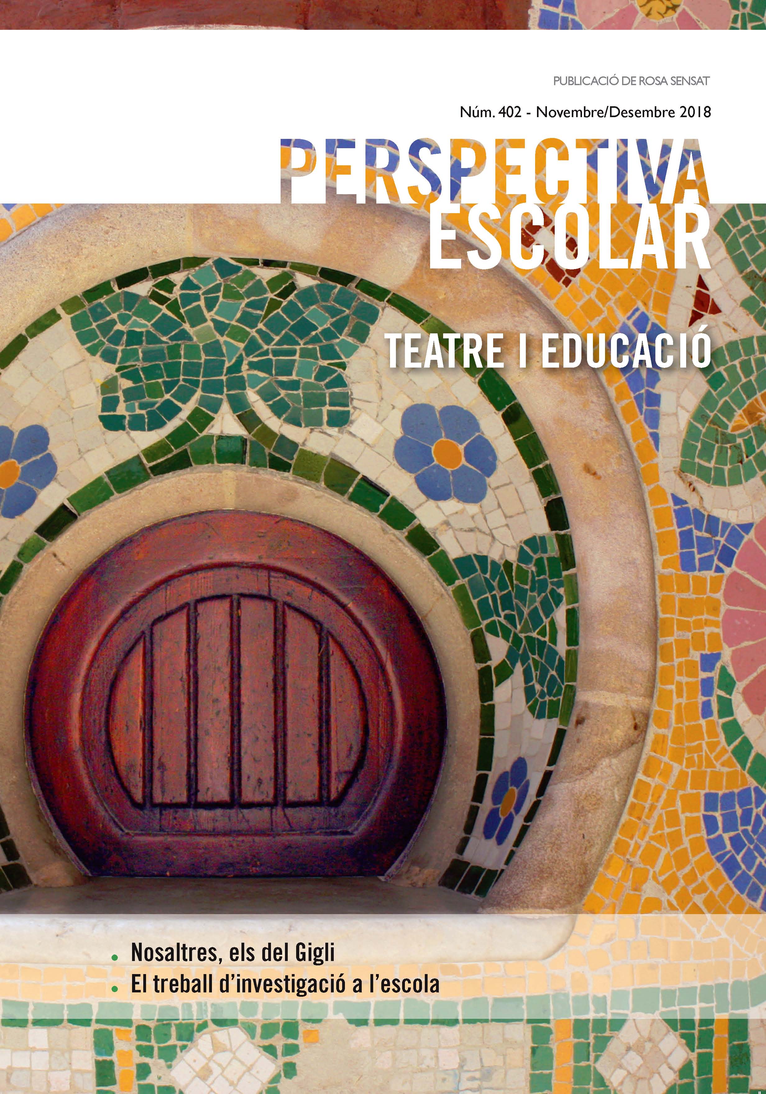 Teatre i educació. Num 402