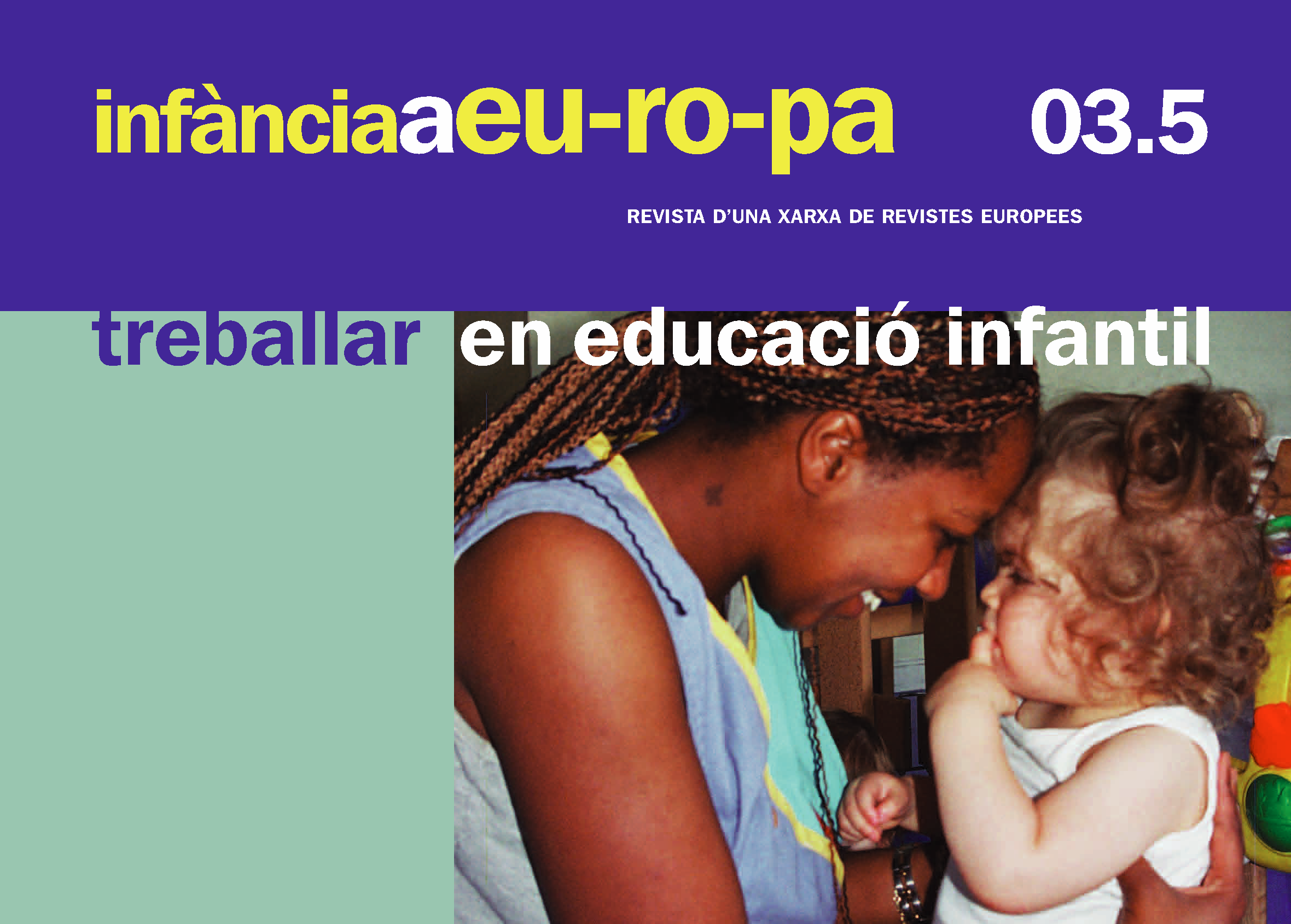 Treballar en educació infantil