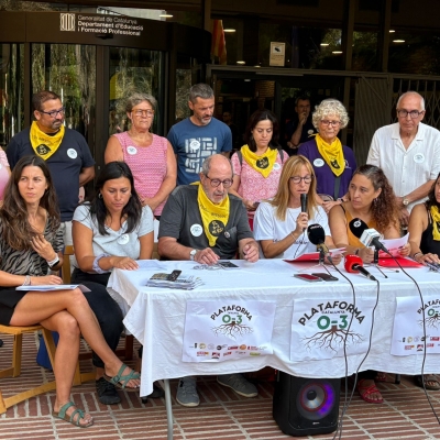 La Plataforma 0-3 es presenta davant del Departament d’Educació i reclama posar la petita infància al centre