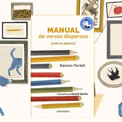 'Manual de versos dispersos [amb un polissó]' de Raimon Portell ha estat seleccionat com un dels millors llibres d’autoria catalana de 2024