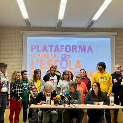 Neix La Pública, una plataforma en defensa de l’educació pública a Catalunya