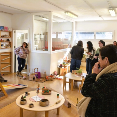Visita a dos centres d'Educació Infantil