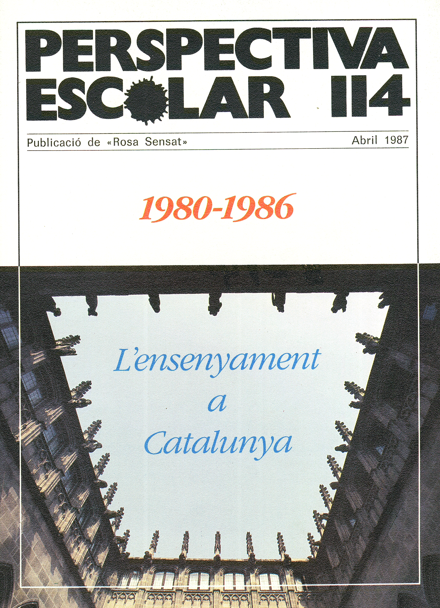 1980-1986 L’ensenyament a Catalunya Núm. 114
