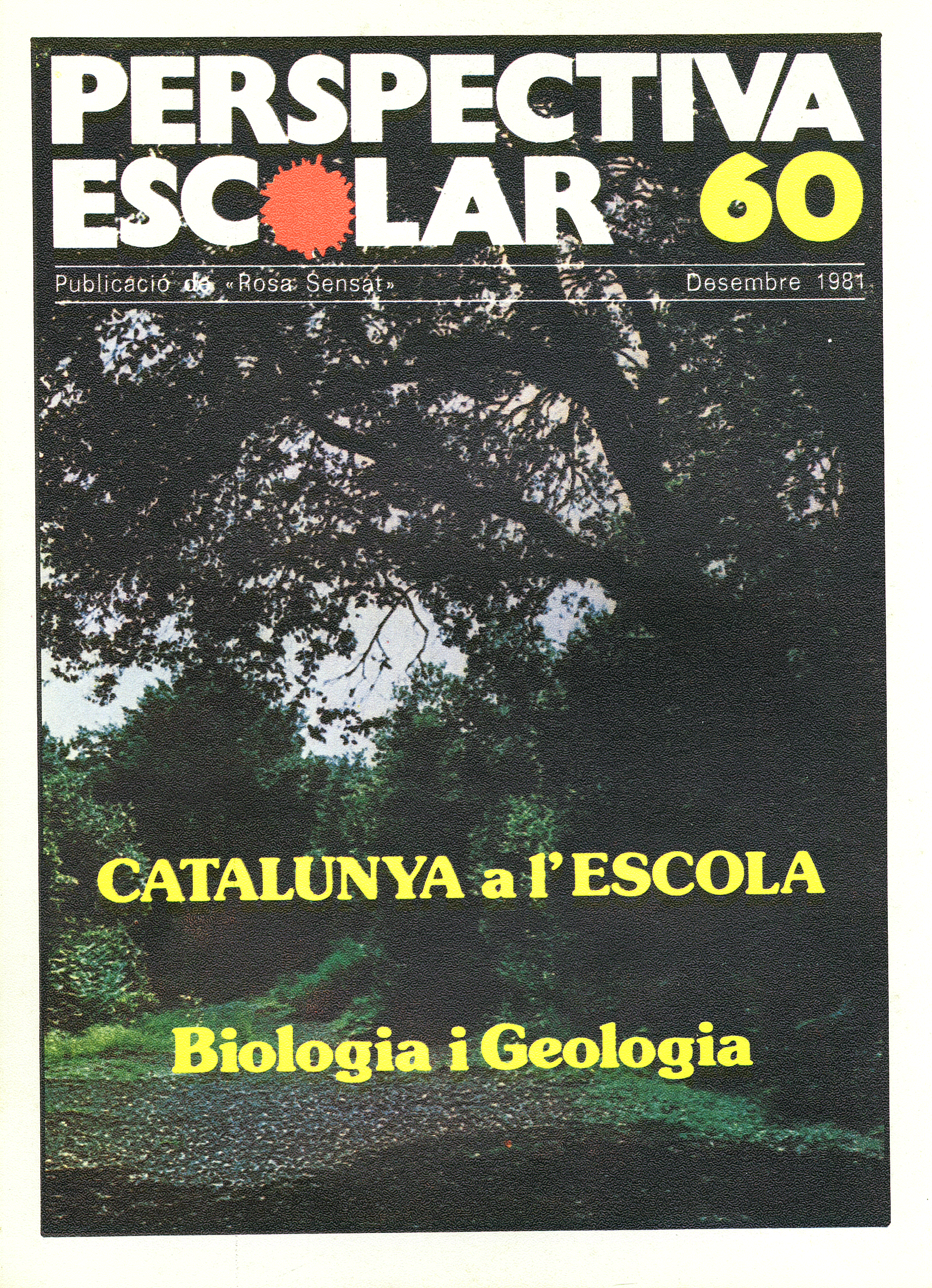 Catalunya a l’escola. Biologia i geologia Núm. 60